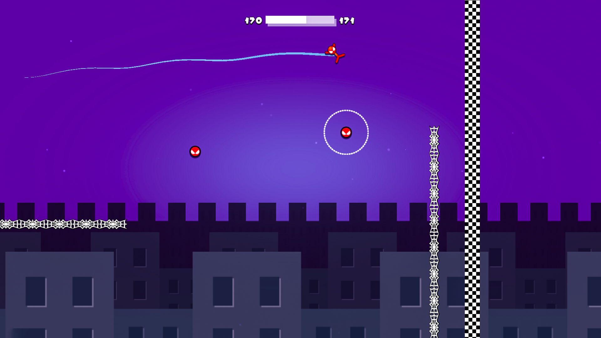 Стикмен Паук Супергерой с крюком screenshot 6