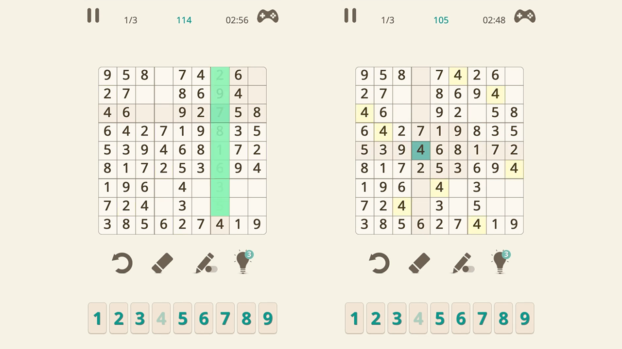 Судоку 2.0 screenshot 2